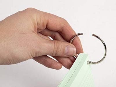 Exacompta gekleurde systeemkaarten, ft A6, gelijnd, pak van 50 stuks