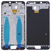 Front behuizing LCD frame bezel Plate voor ASUS Zenfone 4 Max ZC554KL X00IS X00ID (zwart) - thumbnail