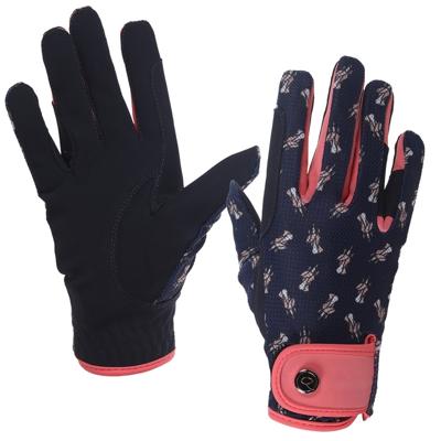 QHP Sanna jr hanschoenen donkerblauw maat:2