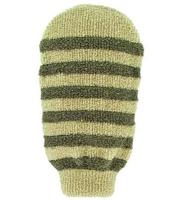 Forsters Massage handschoen gestreept linnen/katoen 1 Stuks - thumbnail