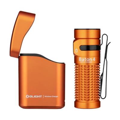 OLight Baton 4 Premium Edition (Orange) Zaklamp 1300 lm