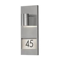 KonstSmide WandspotModena Adress RVS met huisnummer - 7655-000 - thumbnail