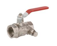 Kirchhoff Kogelkraan, 1/2"IT, met afvoer - 988596155 - thumbnail