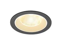 SLV InbouwspotNuminos L zwart/wit 3000K - 20gr - 1009775 - thumbnail