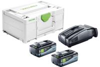 Festool SYS 18V 2x8,0/SCA16 Energie-set 18V in Systainer - 577327 - thumbnail