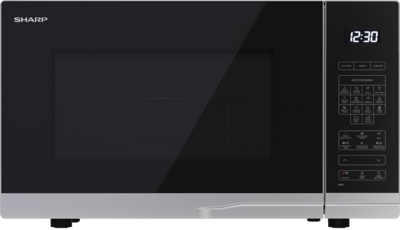 Sharp YC-PC322AE-S Combimagnetron Zwart