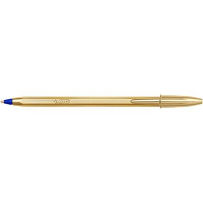 Pen Bic Cristal Shine Gouden 0,32 mm Blauw 20 Onderdelen - thumbnail