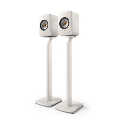 KEF Combi Deal S1 Stand + LSX II Wireless Stereo Speakers - Wit