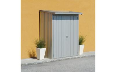 Biohort metalen multi opslagplaats Woodstock 229x102x199 cm- Lessenaarsdak- Metaal- Biohort Biohort metalen multi opslagplaats Woodstock 229x102x199 cm- Lessenaarsdak- Metaal- Biohort