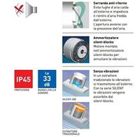 S&P Silent 200 CHZ TIMER + VOCHTSENSOR Badkamer/ toilet ventilator - Ø120mm - thumbnail