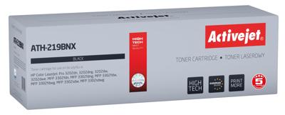 Activejet ATH-219BNX toner voor HP printer, vervanging HP 219X W2190X; Supreme; 3200 pagina's; zwart, met chip