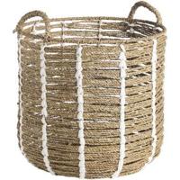 Mand Indy - off-white - 41xØ43 cm - Leen Bakker - thumbnail