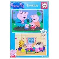 Puzzel - EDUCA - Peppa Pig - 2 x 48 stukjes - thumbnail