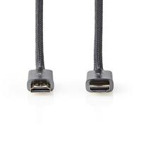 Ultra High Speed HDMI-Kabel | HDMI Connector | HDMI Connector | 8K@60Hz | 48 Gbps | 5.00 m | Rond | 6.7 mm | Gun Metal Grijs | Cover Box - thumbnail
