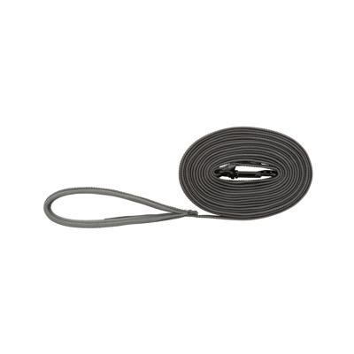 TRIXIE Fusion - Fusion, met rubber, M-XL, 15 m/17 mm, grafiet/oceaanblauw