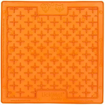 Lickimat likmat Buddy oranje voor de hond (20 cm) Per stuk - thumbnail