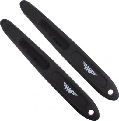 VWP bandafnemers-set 2-delig pvc extra strong lang zwart