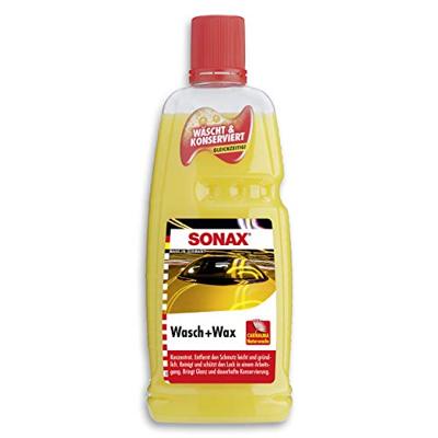 SONAX autoshampoo "wasch & wax" wash & wax 1 l pet bottle - thumbnail