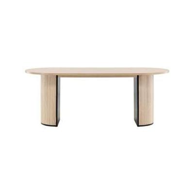 Svea - Vinta deens ovale eettafel - 200 x 90 cm - naturel