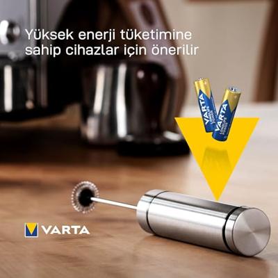 Batterij varta longlife power 8x aa | 20 stuks Batterij varta longlife power 8x aa | 20 stuks