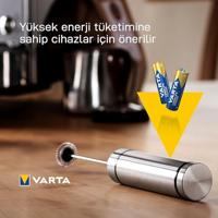 Batterij Varta Longlife Power 8x AA | 20 stuks - thumbnail