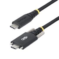USB-kabel Startech S2CEPR3M-USBSL-CABLE Zwart 3 m - thumbnail