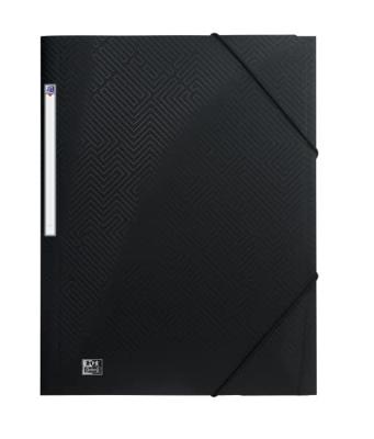Elastomap oxford urban a4 pp opaak zwart | 10 stuks