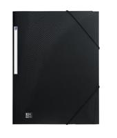 Elastomap OXFORD Urban A4 PP opaak zwart | 10 stuks - thumbnail