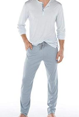 Calida Calida men pyjama 41169 lichtblauw Calida Calida men pyjama 41169 lichtblauw