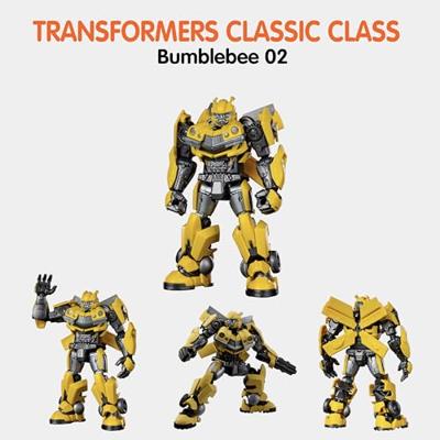 Transformers Blokees Plastic Model Kit Classic Class 02 Bumblebee