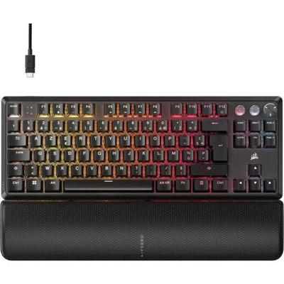 Gamingtoetsenbord - CORSAIR - K70 Pro TKL - MGX Hyperdrive-schakelaars - RGB-achtergrondverlichting - AZERTY Gamingtoetsenbord - CORSAIR - K70 Pro TKL - MGX Hyperdrive-schakelaars - RGB-achtergrondverlichting - AZERTY