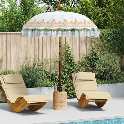 Balinese Parasol Crème (180-190) x 260 cm