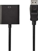 Nedis CCGP37250BK02 Displayport - Dvi-kabel Displayport Male - Dvi-d 24+1-pins Female 0,2 M Zwart - thumbnail