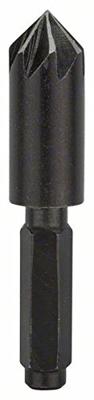 Bosch Accessories 2609255125 Kegelverzinkboor 10 mm Gereedschapsstaal 1/4 (6.3 mm) 1 stuk(s)