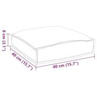 Palletkussen voor zitting 4 pcs Multikleur 40 x 40 x 8 cm - thumbnail