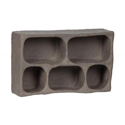WOOOD Wandrek 'Clay' 70 x 45cm, kleur Grijs