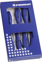 Promat/Tecwerk Schroevendraaierset | 7-delig sleuf / PH / PZD | 3-componentengreep | ronde kling - 4000827129 - thumbnail