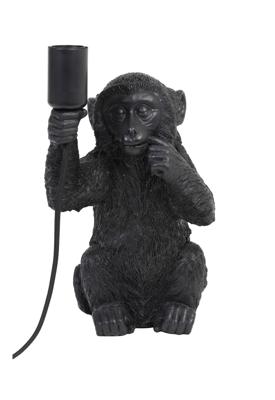 Tafellamp Monkey zwart