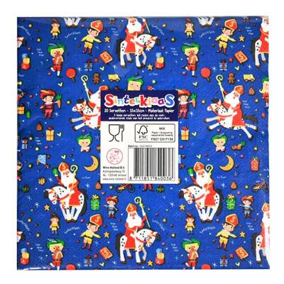 Wins Holland Servetten sinterklaasfeest - 20st.