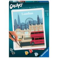Set voor verven op nummer Ravensburger London - thumbnail