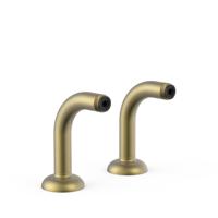 Aanpassingskniestuk Tres Clasic Bad/Douche Met Geluiddemping Verouderd Messing Mat Tres - thumbnail