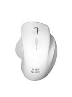 Muis Mars Gaming MMWERGO Ratón Inalámbrico Ergonómico Blanco 3200 DPI - thumbnail