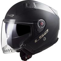 LS2 jethelm "of603 infinity ii" helmet infinity ii black matt gr. m - thumbnail
