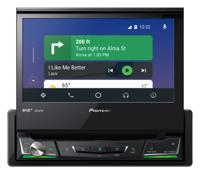 Pioneer AVH-Z7200DABAN, incl. DAB-antenne, 1-DIN-multimedia-speler, uitklapbaar 7-inch ClearType-touchscreen, smartphone-aansluiting, Apple Car Play, Android Auto, USB, Bluetooth, 13-bands EQ - thumbnail