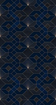 Komar Heritage Fotobehang Coquilles Nuit - HX3-009