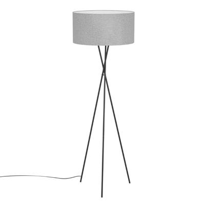 Eglo Fondachelli vloerlamp staal zwart