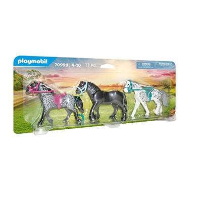Playmobil 70999 Paarden het Friese Paard de Knabstrupper en de Andalusiër