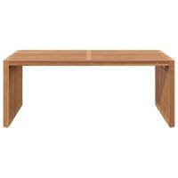 Tuin Bijzettafel Bruin 90 x 50 x 36 cm Massief teakhout - thumbnail