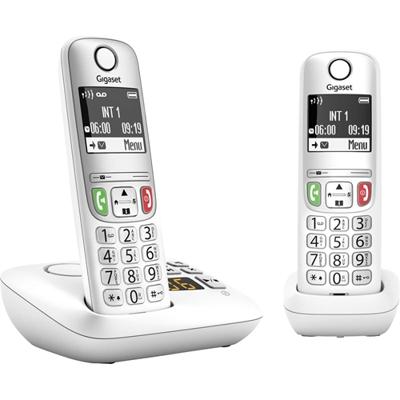 Gigaset A605A Duo Telefoons Wit/Zilver