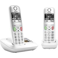 Gigaset A605A Duo Telefoons Wit/Zilver - thumbnail